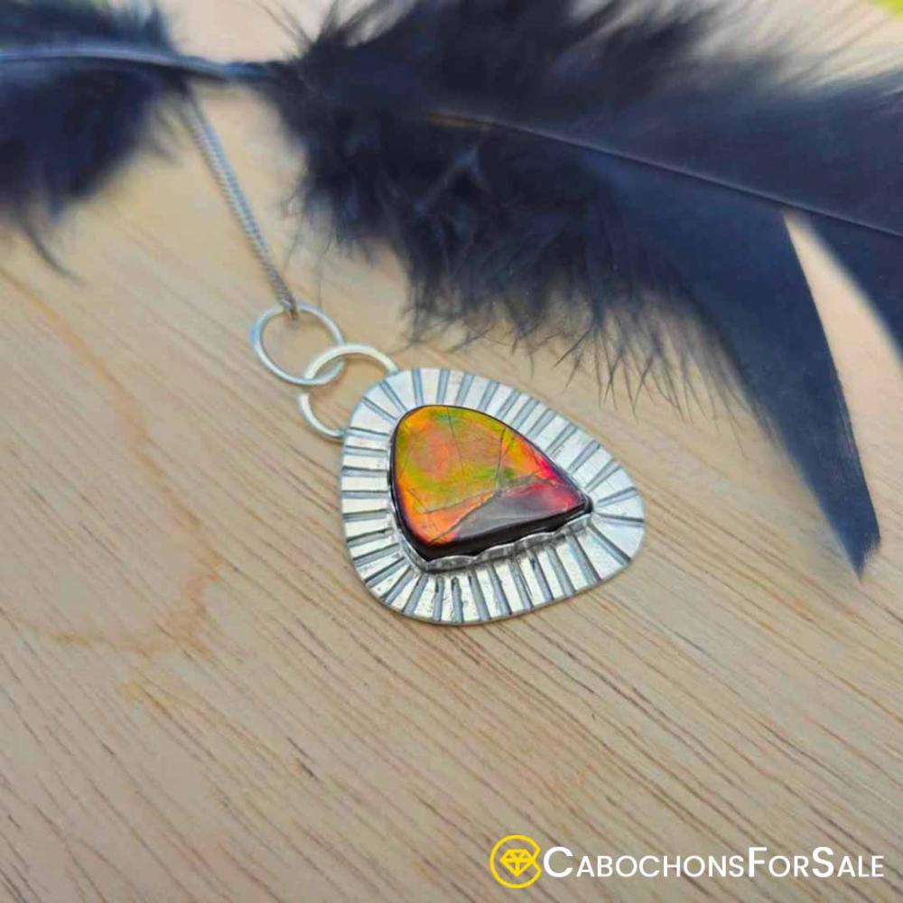 ammolite jewelry designs