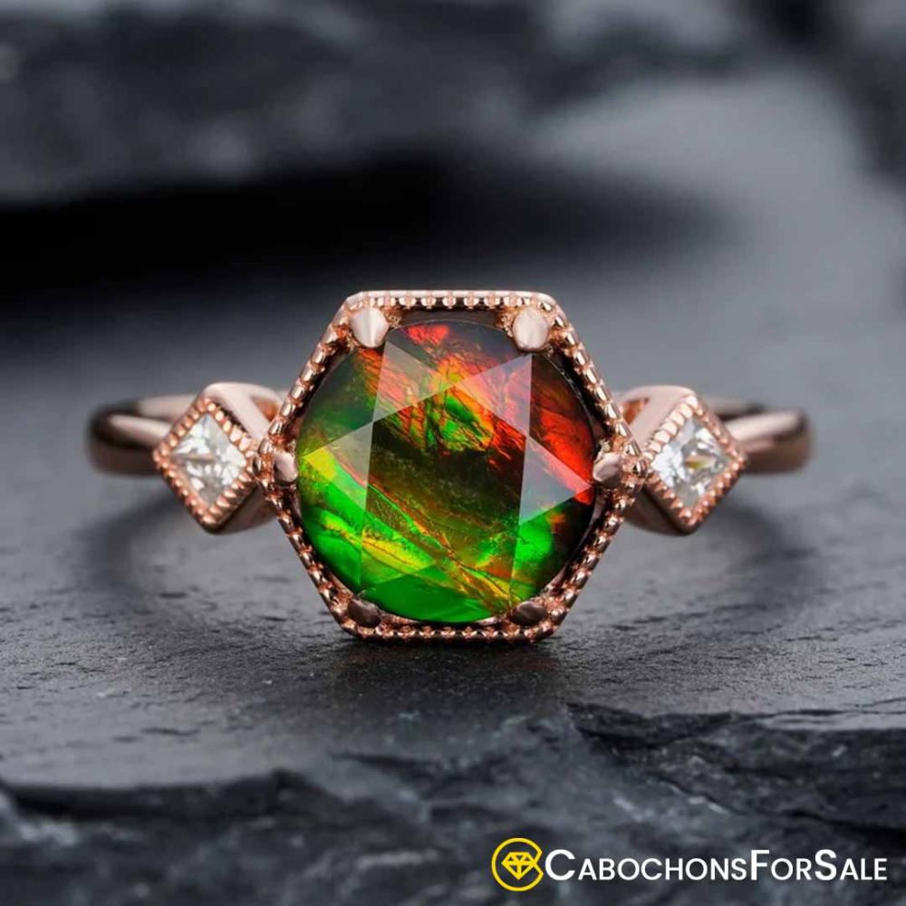 ammolite jewelry unique features